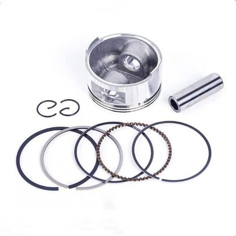 Bloc-cylindres de moteur de moto GY6, chemise de cylindre GY6 50 quatre temps, kit de segments de piston de 39 mm, chemise de cylindre pour la réparation de scooters de petite cylindrée.