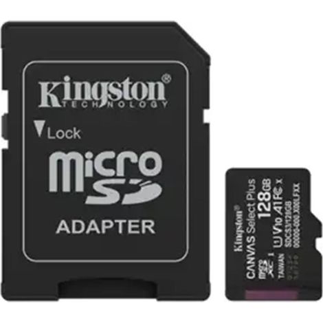 Kingston scheda micro sd class 10 128gb kingston sdcs3 80mbs compatibile uhs-i