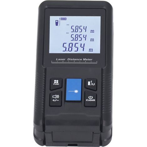 Télémètre numérique portable 100 m, écran rétroéclairé, plusieurs modes, 4 unités, IP54 (1/5)