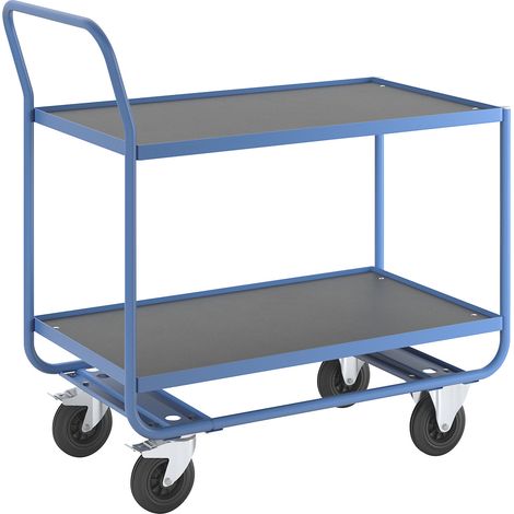 eurokraft pro, Chariot à plateaux, 2 plateaux à rebord (1/5)