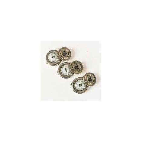 3 têtes SH30/50/52 pour rasoirs Philips séries S5000 S1000 S3000S510 (1/4)