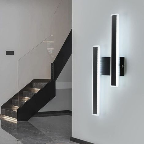 LED-Wandleuchte für den Innenbereich, 32 W, 2500 lm, moderne Acryl-Wandleuchte, geeignet für Schlafzimmer, Wohnzimmer, Flure und Treppenhäuser, kaltweißes Licht 3000 K/4500 K/6000 K. (1/5)