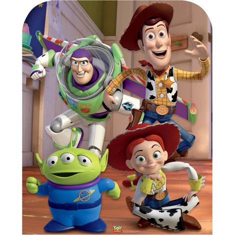 Figurine en carton Passe Tête Toy Story Hauteur 100 cm