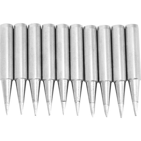 Kit de 10 pannes de fer à souder sans plomb, accessoire pour fer à souder 900MT0.8D (1/5)