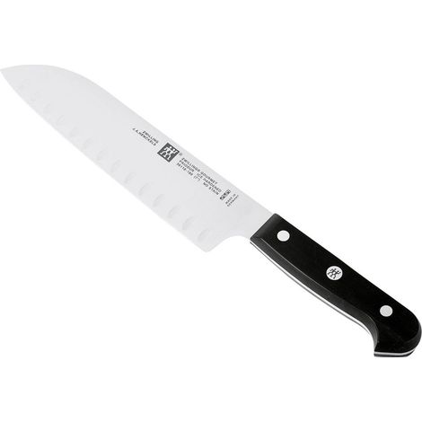 Santokumesser Gourmet mit Kullen 18cm (1/2)