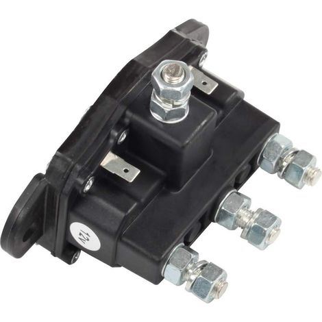 Interrupteur électromagnétique inverseur pour moteur de treuil 12 V, relais de courant élevé pour treuil VTT 214-1231-A11 (1/4)