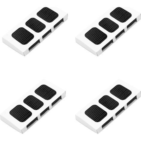 4 Pack Filtre à air, charbon actif, anti-odeurs, pour réfrigérateur Frigidaire PureAir Ultra II (1/5)