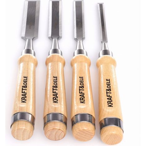 CINCELES DE CARPINTERO 4 PIEZAS KD11771 (1/5)