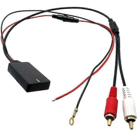 Adaptateur Bluetooth pour voiture, récepteur audio sans fil avec câble auxiliaire RCA pour autoradio universel (1/5)