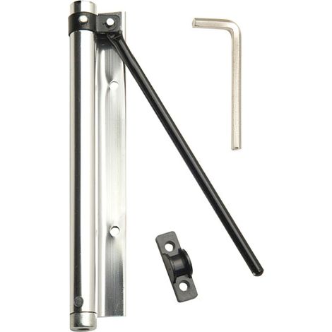 Ressort de porte en aluminium anodisé argent Wolfpack (Blister 1 pièce) (1/2)