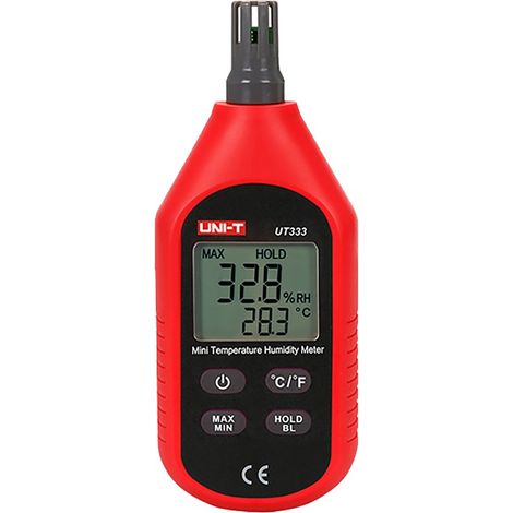 Igrometro uni-t ut333 intervallo 0 a 90% RH