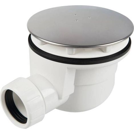 PILETTA SIFOIDE DOCCIA D 90MM COPERCHIO INOX 120MM