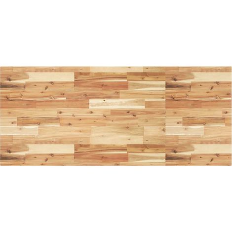 Dessus de table,Plateau de table,Dessus de bureau rectangulaire 140x60x4 cm bois massif d'acacia CFW57582 (1/5)