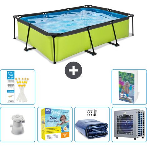 Exit-toys Piscina Exit Rectangular - 300x200x65 cm - 7-piezas  S331 (1/5)