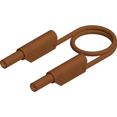 Hirschmann Test & Measurement MLS WS 50/2,5 Sicherheits-Messleitung Lamellenstecker 4 mm Lamellenste