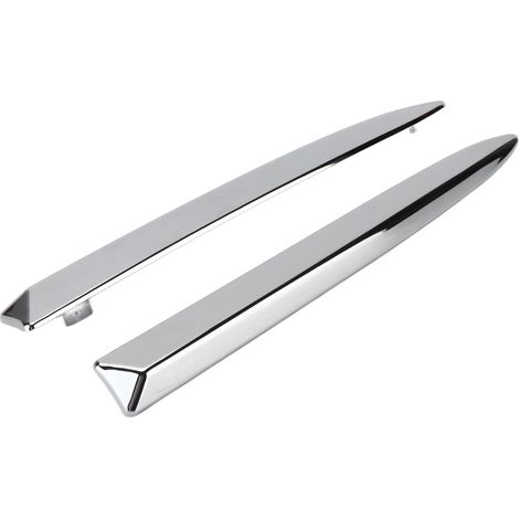 Baguette chromée pour pare-chocs avant supérieur de voiture, chromée, 735455041, de remplacement pour FIAT 500 2007‑2015 (1/5)