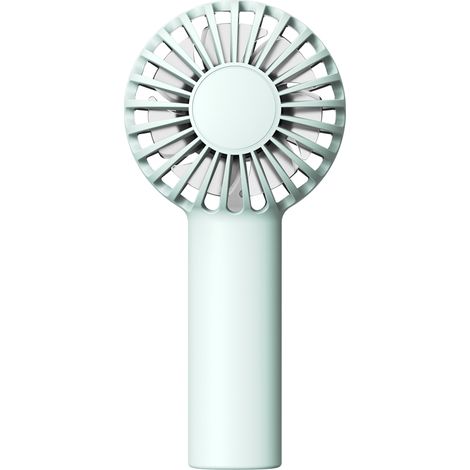 Tragbarer Handventilator, kleiner Kühlventilator für draußen, USB-aufladbar, kabellos, ideal für Sommer, Camping, Wandern und Picknicks