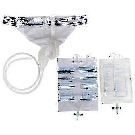 Collecteur d'urine discret pour hommes, poche à urine portable et ajustable (1/5)
