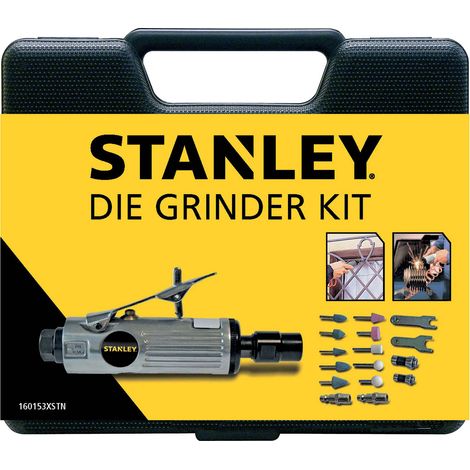 Stanley Druckluft Stabschleifer-Set im Koffer