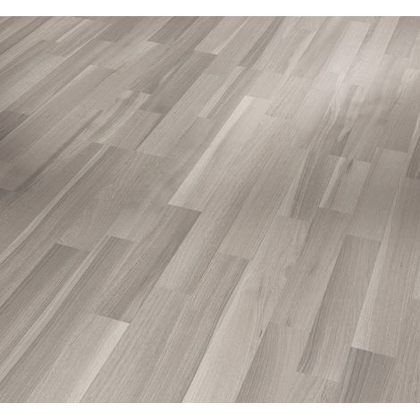 Parquet Stratifié Satiné Acacia Gris 128.5x19.4 cm (1/2)