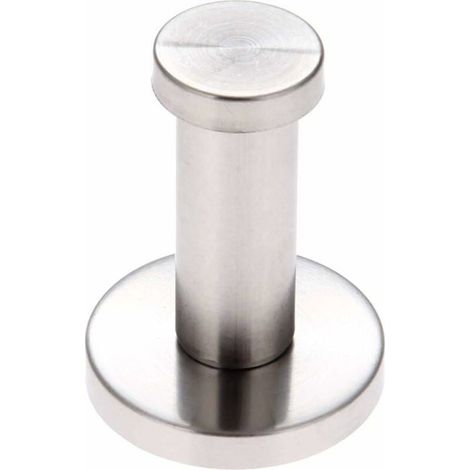 1 gancho de pared de acero inoxidable, gancho para sombreros, gancho para perchero (1/5)