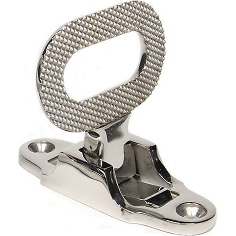 Pointed pedals made of seawater-resistant stainless steel, climbing pedals, container pedals, special vehicle pedals, boat accessories, pedals 120 x 80 mm--DTEKGAZ