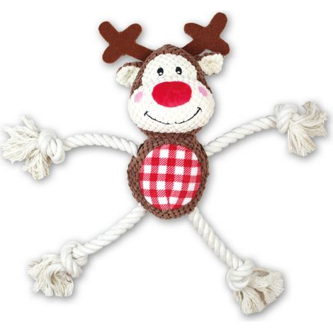 Peluche Renne corde 43 cm