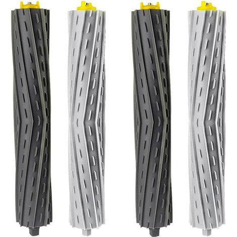 Ecleanfy - Lot de 4 brosses rotatives de rechange pour aspirateurs Roomba séries 800, 900, 850, 860, 861, 866, 870, 880, 890, 900, 960, 980, 981, 985 (1/5)