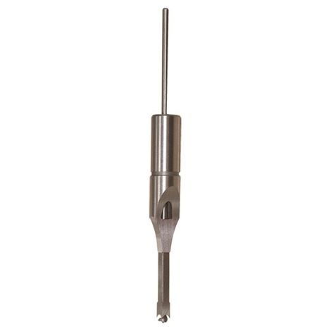 Leman – Mèche à mortaiser carrée HSS 18x18 mm – Longueur 160 mm – Pour bois dur et tendre – Coupe nette sans éclat