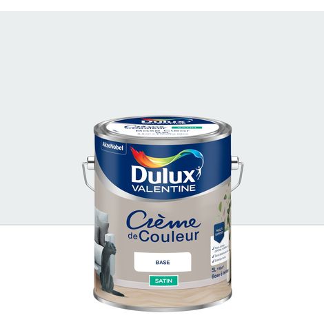 Peinture Crème De Couleur Satin Voile de Brume 5L - Dulux Valentine