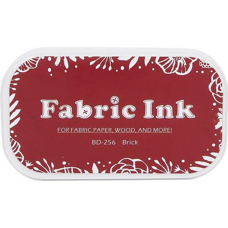 Éponge multifonctionnelle vintage colorée pour agenda, carnet de scrapbooking, tampon encreur, accessoire de peinture BD-256 Rouge brique