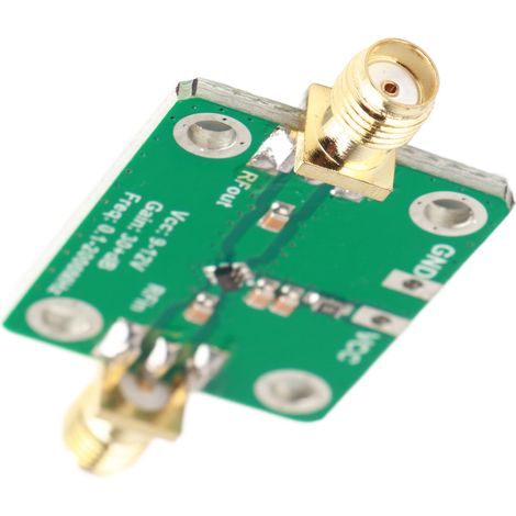 Amplificateur à faible bruit 0,1 à 2000 MHz, amplificateur à large bande compact haute performance ±30 dB, récepteur de signal (1/5)