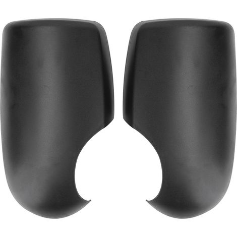 2 pezzi di copertura per specchietto retrovisore, calotta per specchietto laterale di ricambio adatta per FORD TRANSIT MK6 MK7 2000 2001 2002 2003 2004 2005 2006 2007 2008 2009 2010 2011 2012 2013.