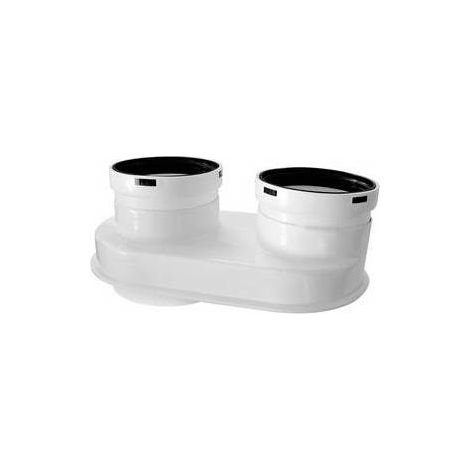 KIT DE DÉCHARGE À DOUBLE SORTIE POUR CHAUDIÈRES À CONDENSATION BAXI