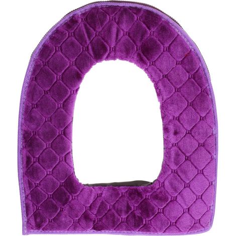 Coussin de Siège de Toilette Lavable Épais, Fermeture Éclair (1/5)