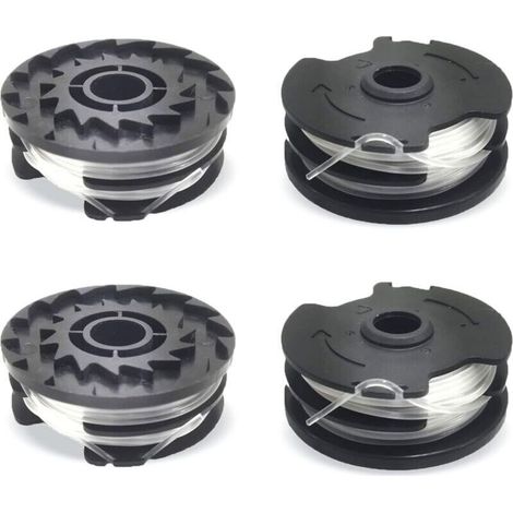 bobine di filo di ricambio per tagliaerba LIDL Parkside, filo di nylon di ricambio per tagliaerba LIDL Parkside, PRTA 20-Li A1, B2, C3, PRT 550 A1, A3, PRT 300 A1 - 2 x 4 m (1/4)