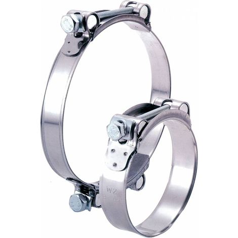20 colliers de serrage professionnels Collier en acier 56/59 mm