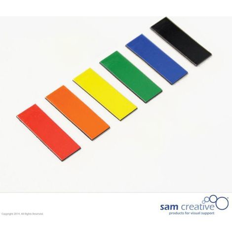 Magnetische Symbolleiste 2x6 cm gemischt