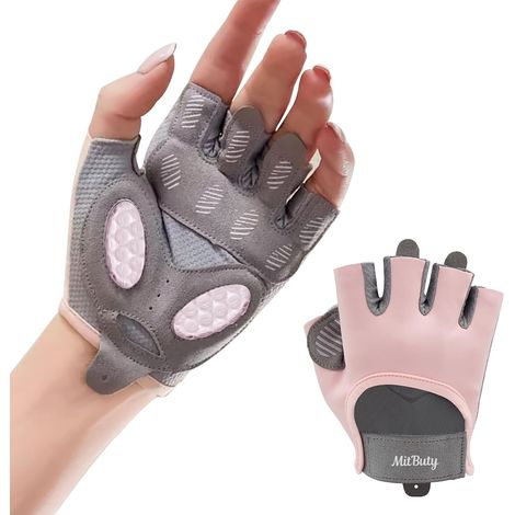 Gants Musculation pour Hommes et Femmes – Gants de Fitness sans Doigts pour Sport, Workout, Crossfit (1/5)
