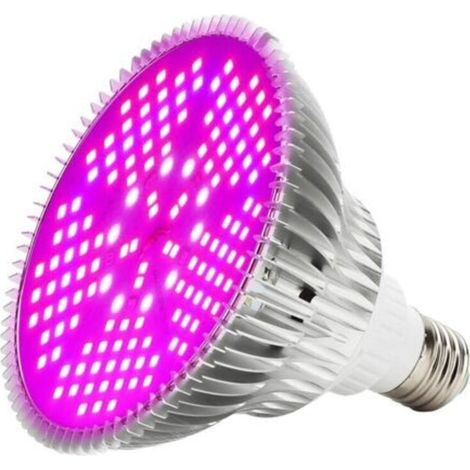 Ampoule LED de Croissance à Spectre Complet 100W LED Lumière de Croissance 150 LED Lampe pour Plante E27 Plante D'intérieur élèvent des Fleurs de Lampe Croissant Ampoules de Lumières pour Serre Jardin