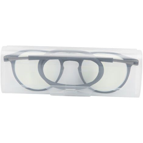 Lesebrille mit Blaulichtfilter und Magneten zur Korrektur von Alterssichtigkeit, schlichtes und elegantes Design (+250 Dunkelblau) (1/5)