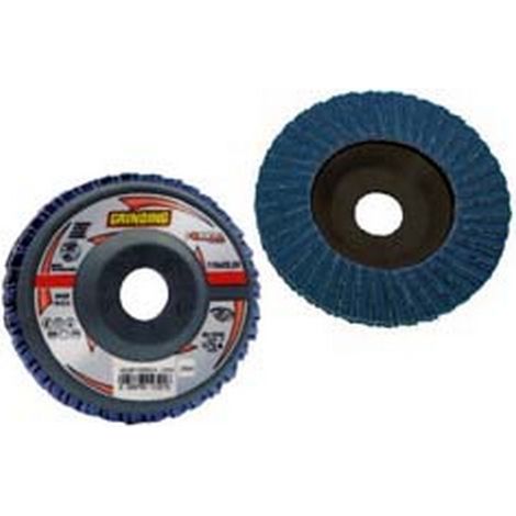10PZ DISCHI LAMELLARI DA SGROSSO ALLO ZIRCONIO "FORZA" - ø mm.115 foro 22,2 gran