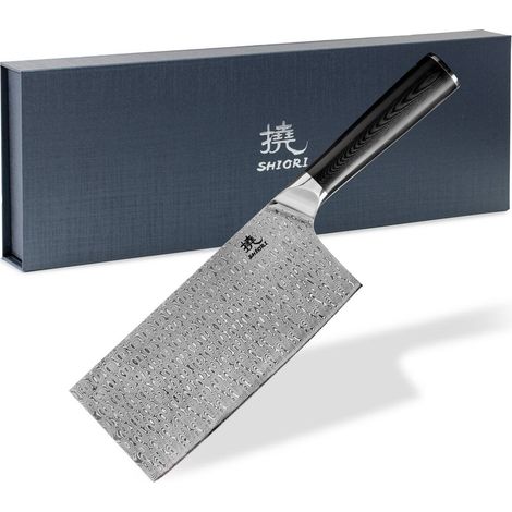 Shiori 撓 Yasashi-sa Haku - couperet à viande et légumes (1/4)