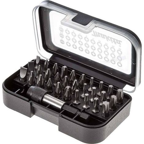 Makita – D30667 – Jeu de 31 embouts pour visseuse T7-40 – Longueur 50mm – Empreinte torx – Pour bois dur et béton armé