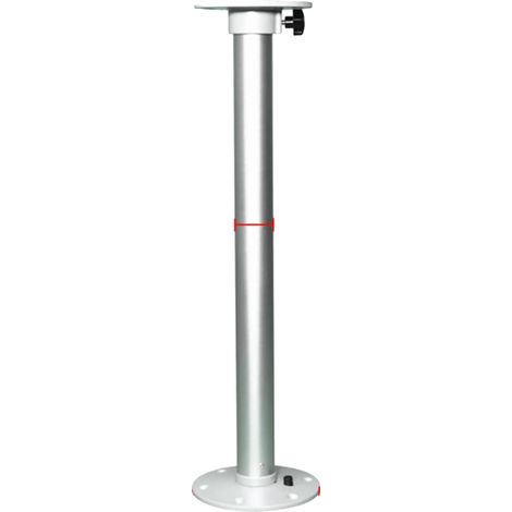 Sistema de patas de mesa, base de montaje en superficie, altura ajustable, 74,5 cm-29,33 pulgadas (1/2)