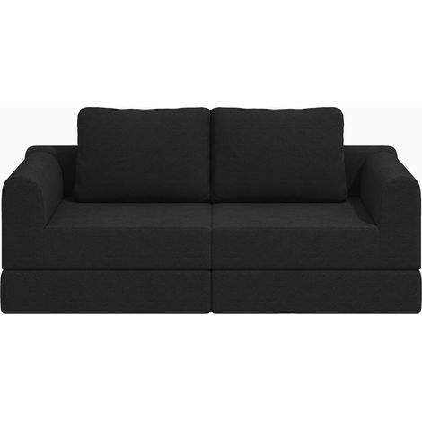 Convertible Folding Sofa Bed, Multi-Functional Sleeper Chair with Memory Foam and Back Support – Portable Futon Couch for Living Room, Bedroom, or Small Spaces ,black (1/5)