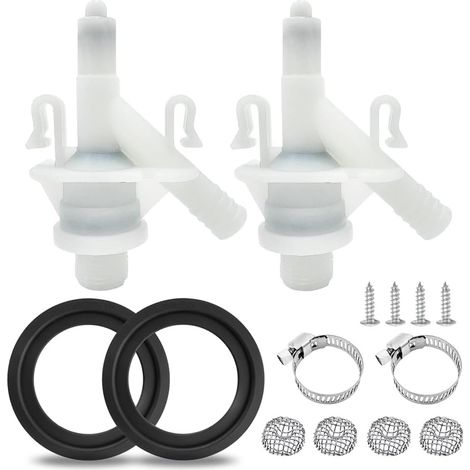 Lot de 2 valves d'eau 385311641 pour Sealand/Toilettes séries 300 (1/5)