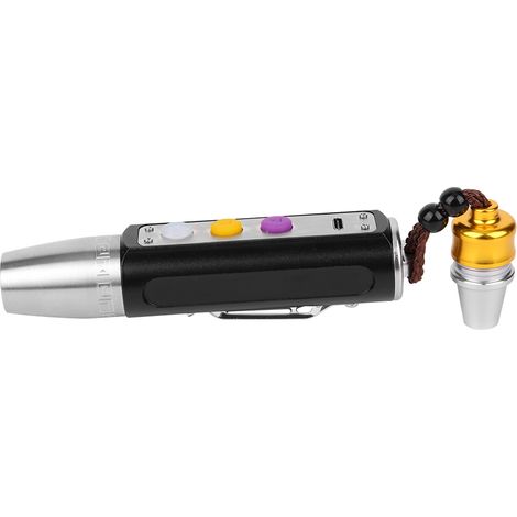 Torche compacte 3 diodes LED pro pour jade lampe recharge USB éclairage identification bijoux gemmes (1/5)
