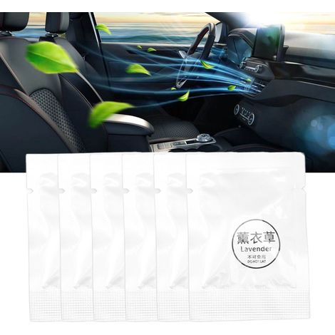 6 Packungen Auto-Lufterfrischertabletten, PE-Lufterfrischertabletten, Lufterfrischer-Wattepads, Lufterfrischertabletten, Lufterfrischertabletten für Ventilatoren, Tabletten-Nachfüllpackungen, 6 Packun (1/5)