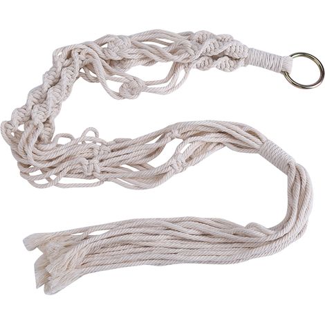 Suspension pour plantes en macramé, panier porte-pots suspendu pour décoration de jardin n° 1 (1/5)